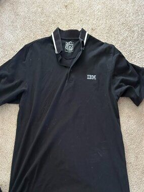 Destinations Large Men's Polo IBM Logo